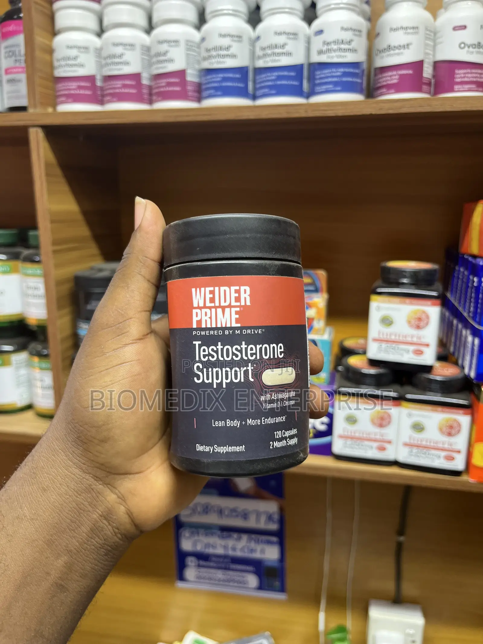 Weider Prime Testosterone Support