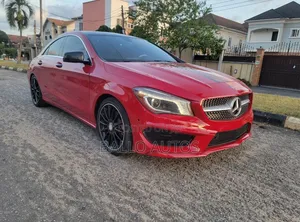 Mercedes-Benz CLA-Class CLA 180 BlueEFFICIENCY Sedan 2014 Red