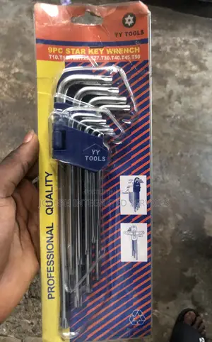 Yy Tools 9-Piece Star Key Wrench Set