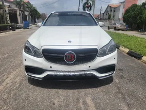 Mercedes-Benz E63 2010 White
