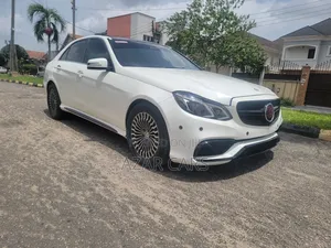 Mercedes-Benz E63 2010 White