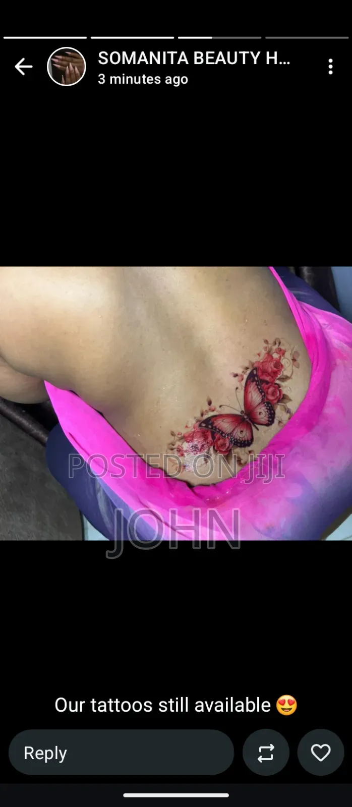 Temporary Tattoo