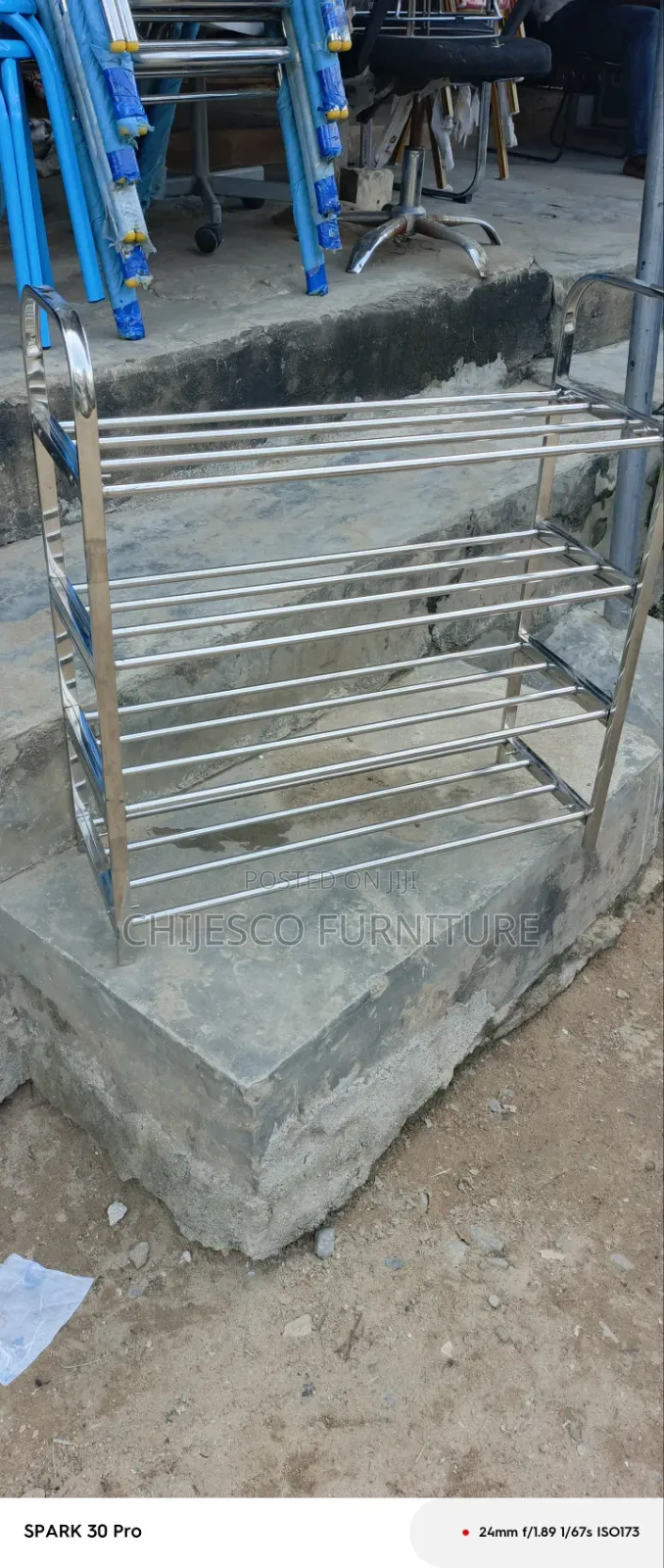 Quality Stainless Shoe Rack