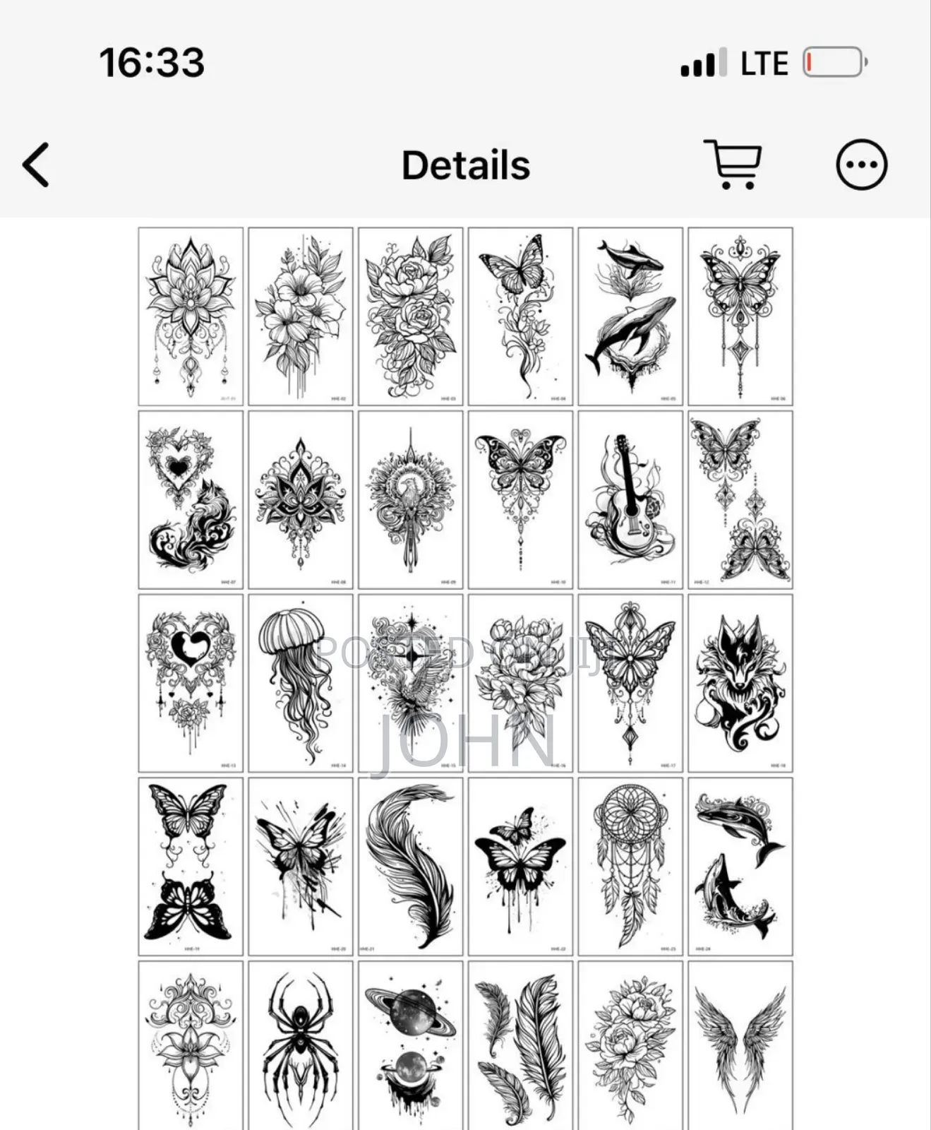 Temporary Tattoo