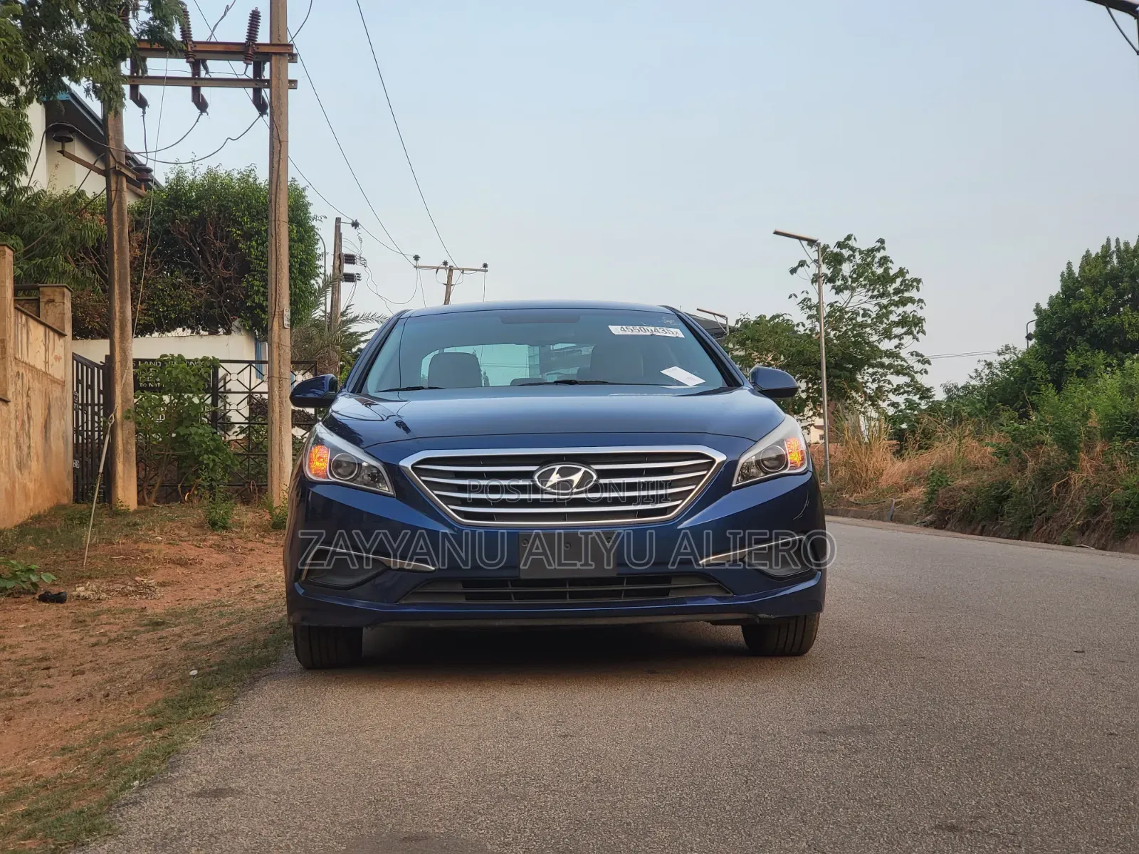 Hyundai Sonata 2015 Blue