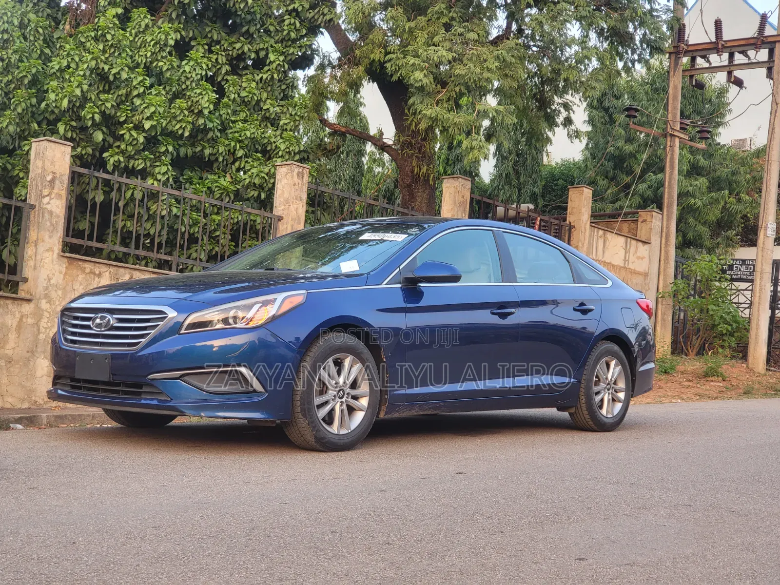 Hyundai Sonata 2015 Blue