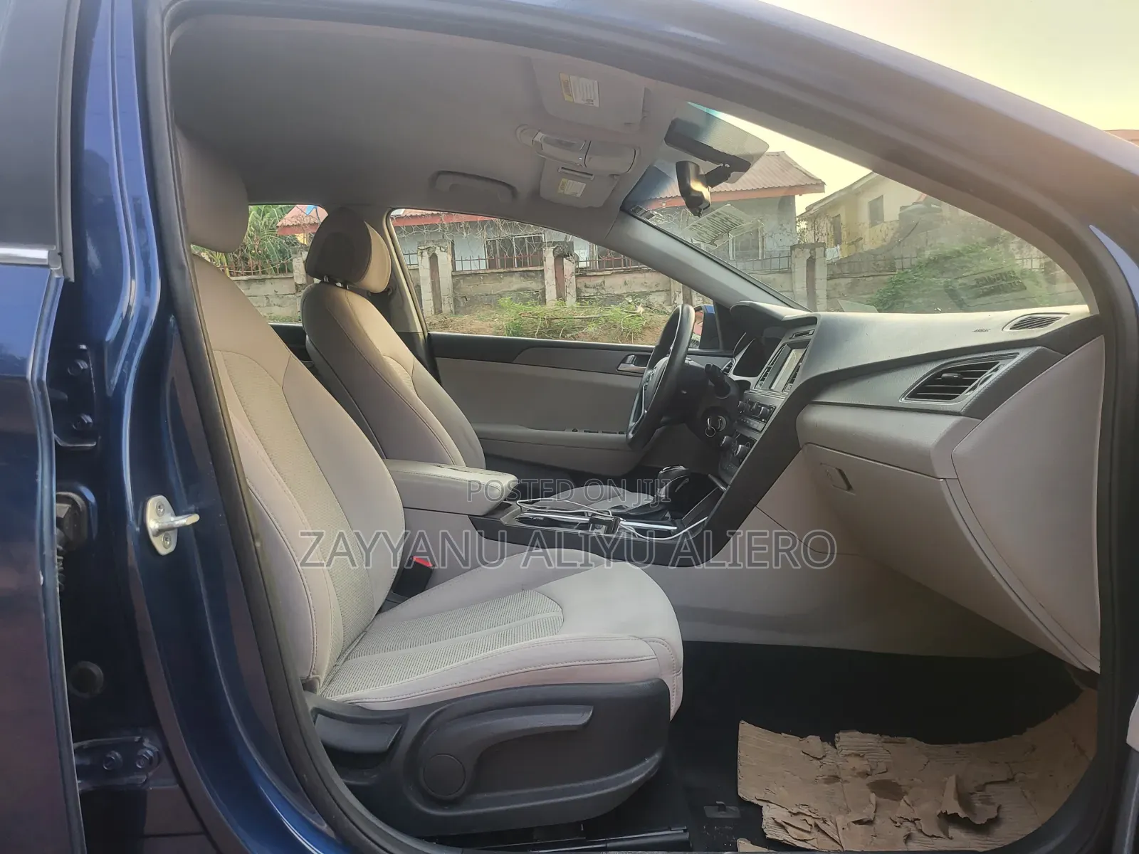 Hyundai Sonata 2015 Blue