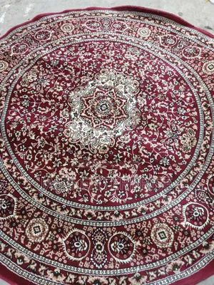 5 by 7 Turkish Round Center Rug