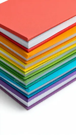 A4 Hardcover Notebook 80 Leaves – 6 Colors | Six-Kw Stationaries Lagos