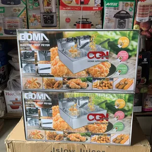 Bomn 12l Double Tank Electric Deep Fryer 5000w