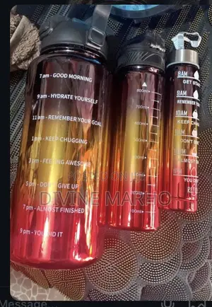 3in1 Motivational Water Bottles
