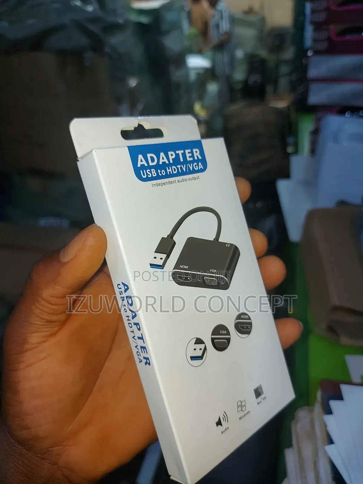 Usb to Vga and Hdmi Convater