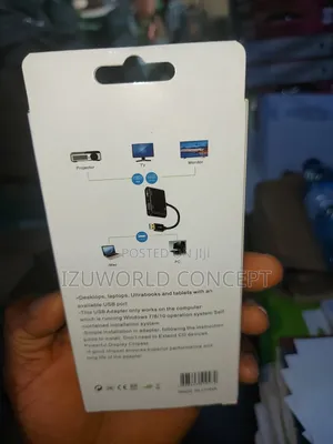 Usb to Vga and Hdmi Convater