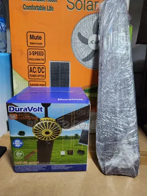 Duravolt Ceiling Fan 56" Inches Ac/Dc Solar Fan