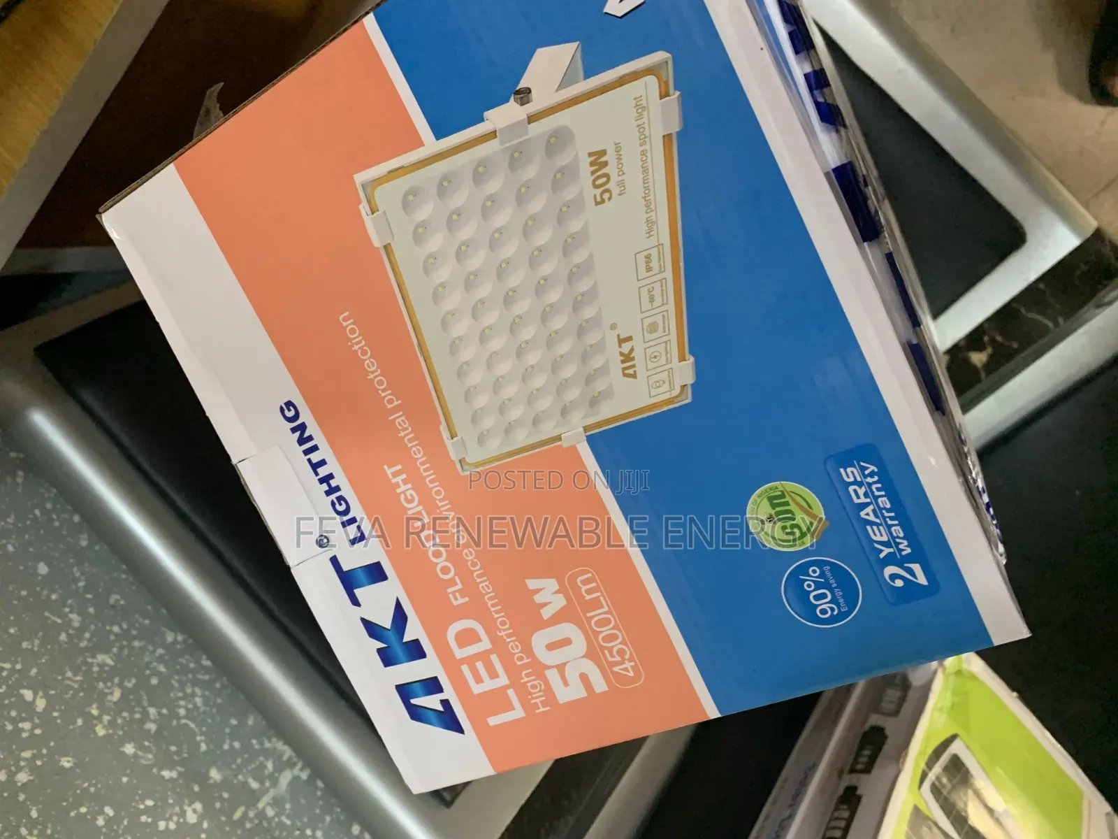 Akt Floodlight 50w Solar Flood Light