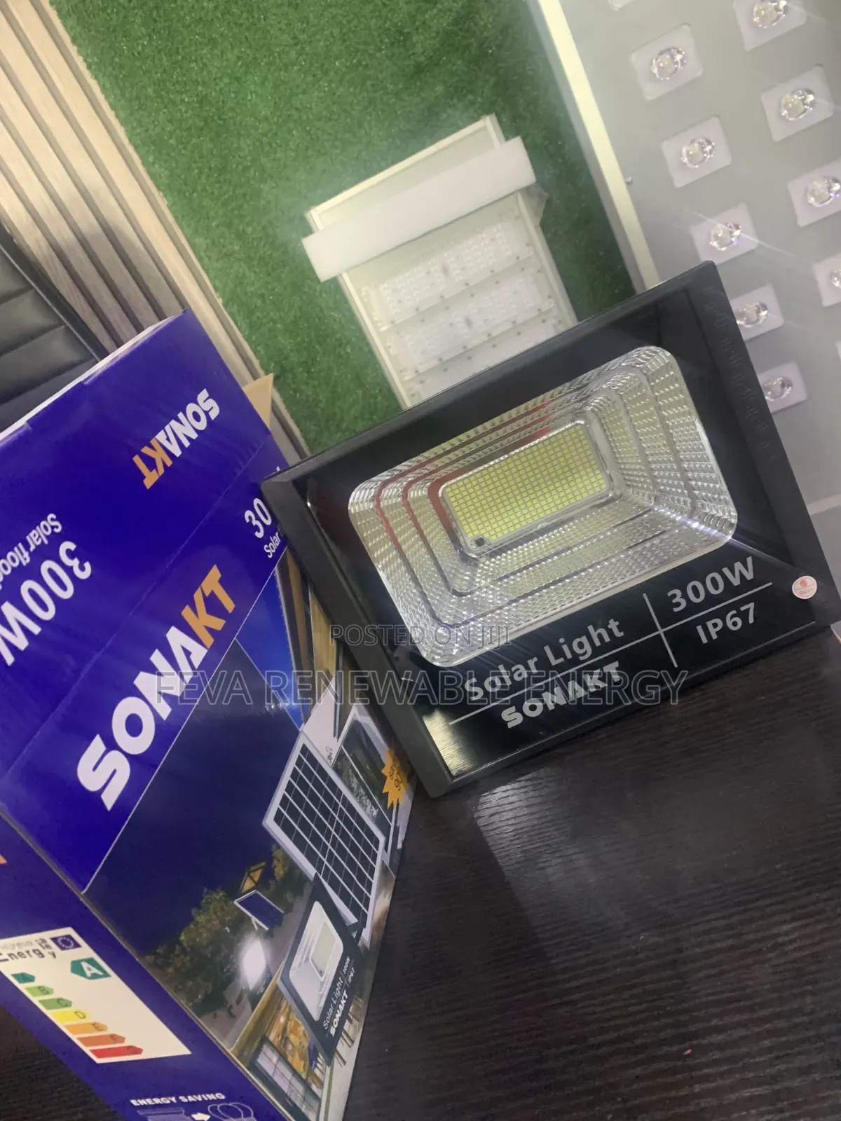Sonakt 300w Solar Flood Light