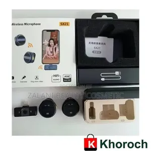 Sx21 Wireless Microphone, a Compact, Dual Lavalier Microphone System