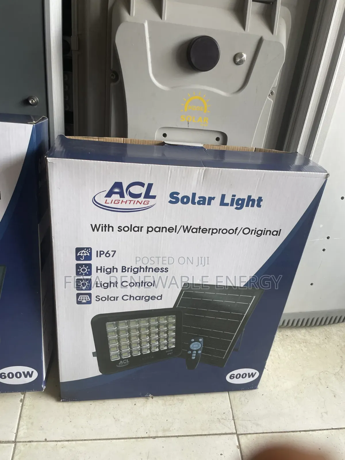 Acl 600w Solar Flood Light