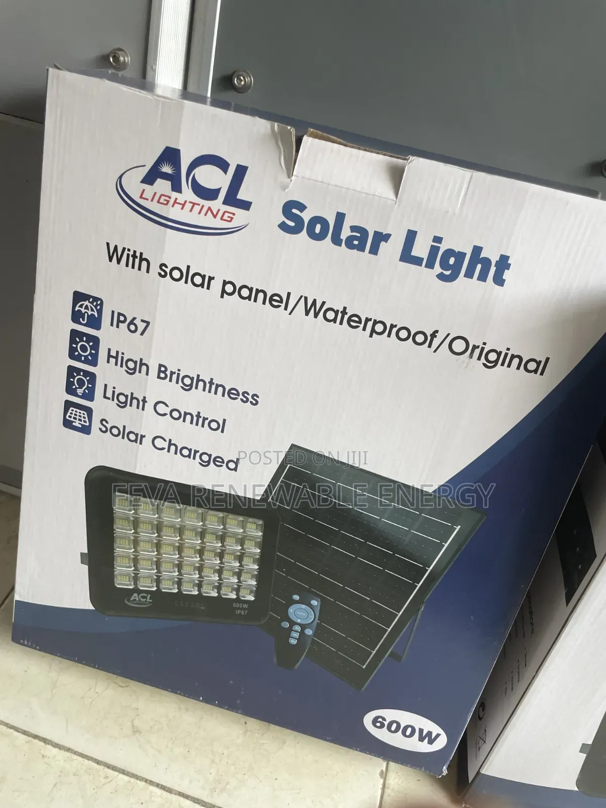 Acl 600w Solar Flood Light