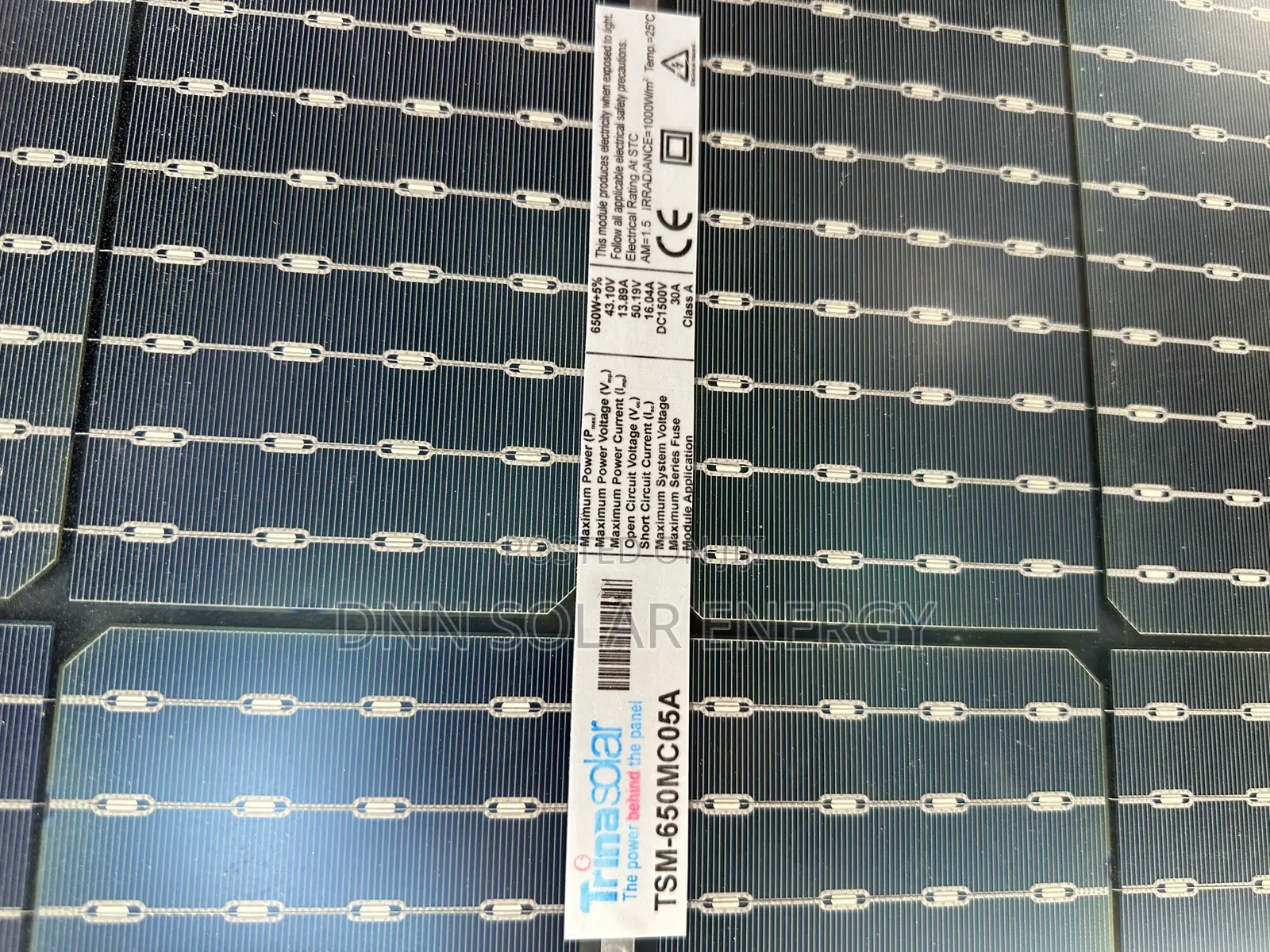 Trina Bificial Panels 650w