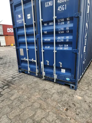 Empty Shipping Container