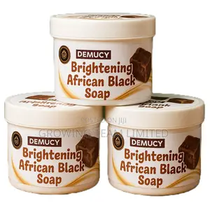 African Black Soap With Brightening Effects