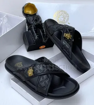 Quality Versace Black Pam for Men