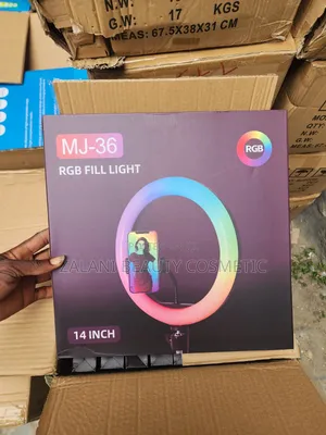 The Mj-30 RGB Fill Light, a 12-Inch (30cm) Led Ring Light
