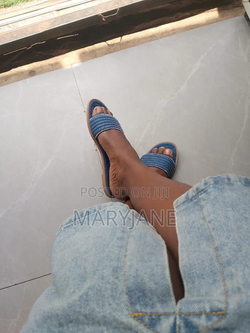 Jean Stone Slippers