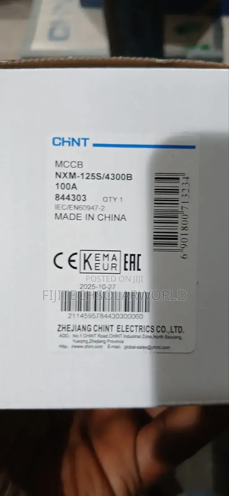 100a McCb Chint
