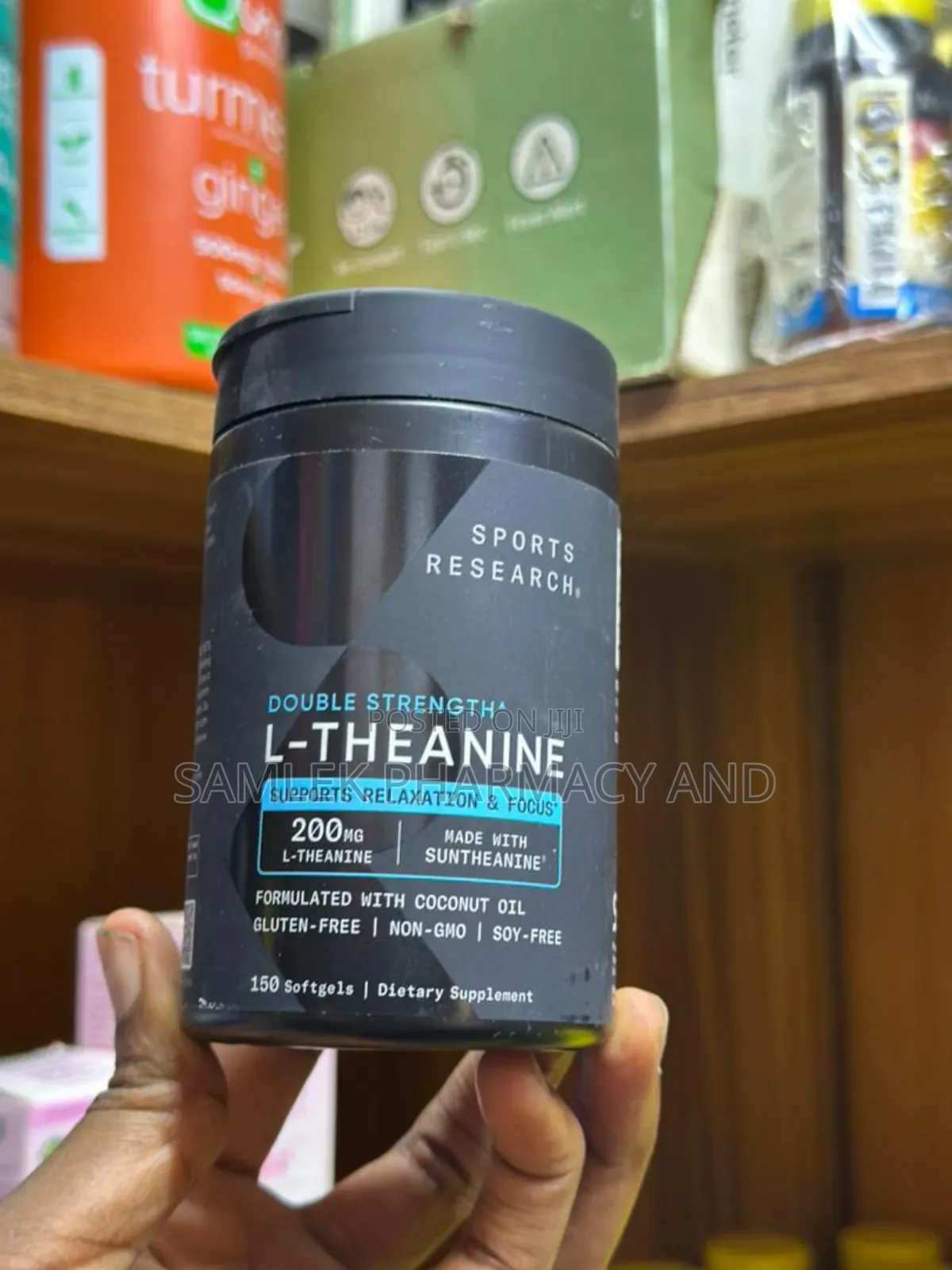 GABA L-theanine - stress relieving supplement - magnesium | vitamin B6-750 mg Gamma aminobutyric acid