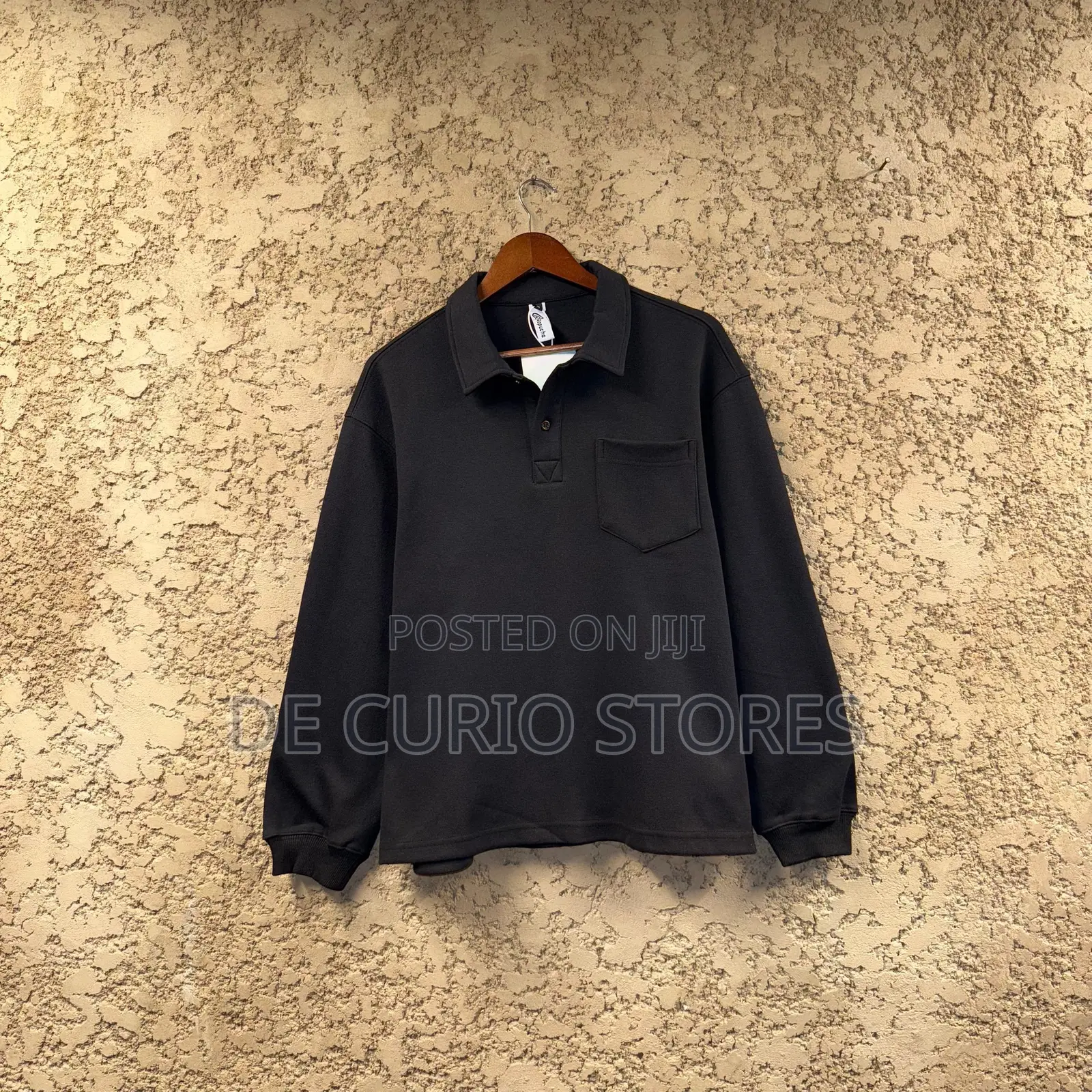 Plain Polo Long-Sleeve