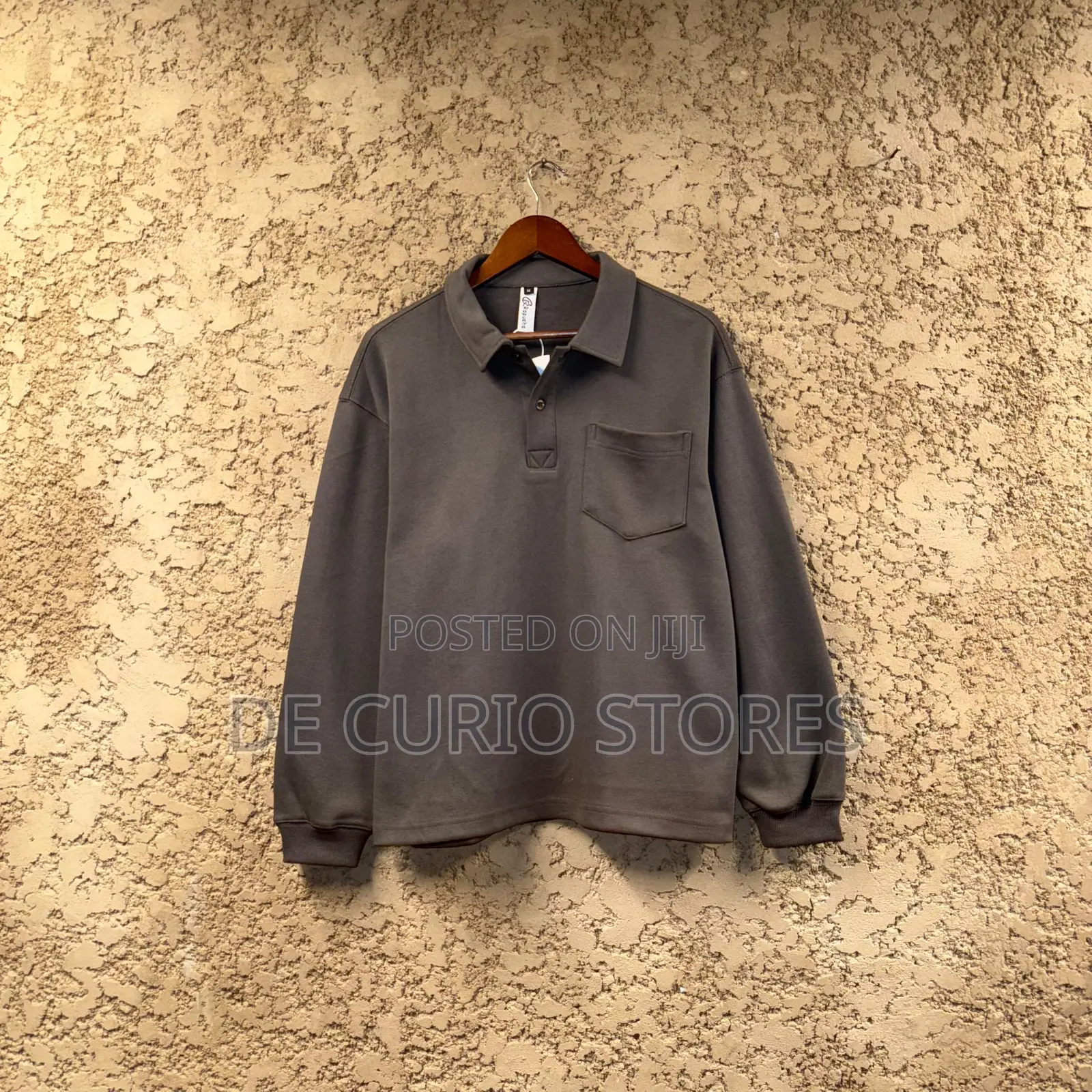 Plain Polo Long-Sleeve