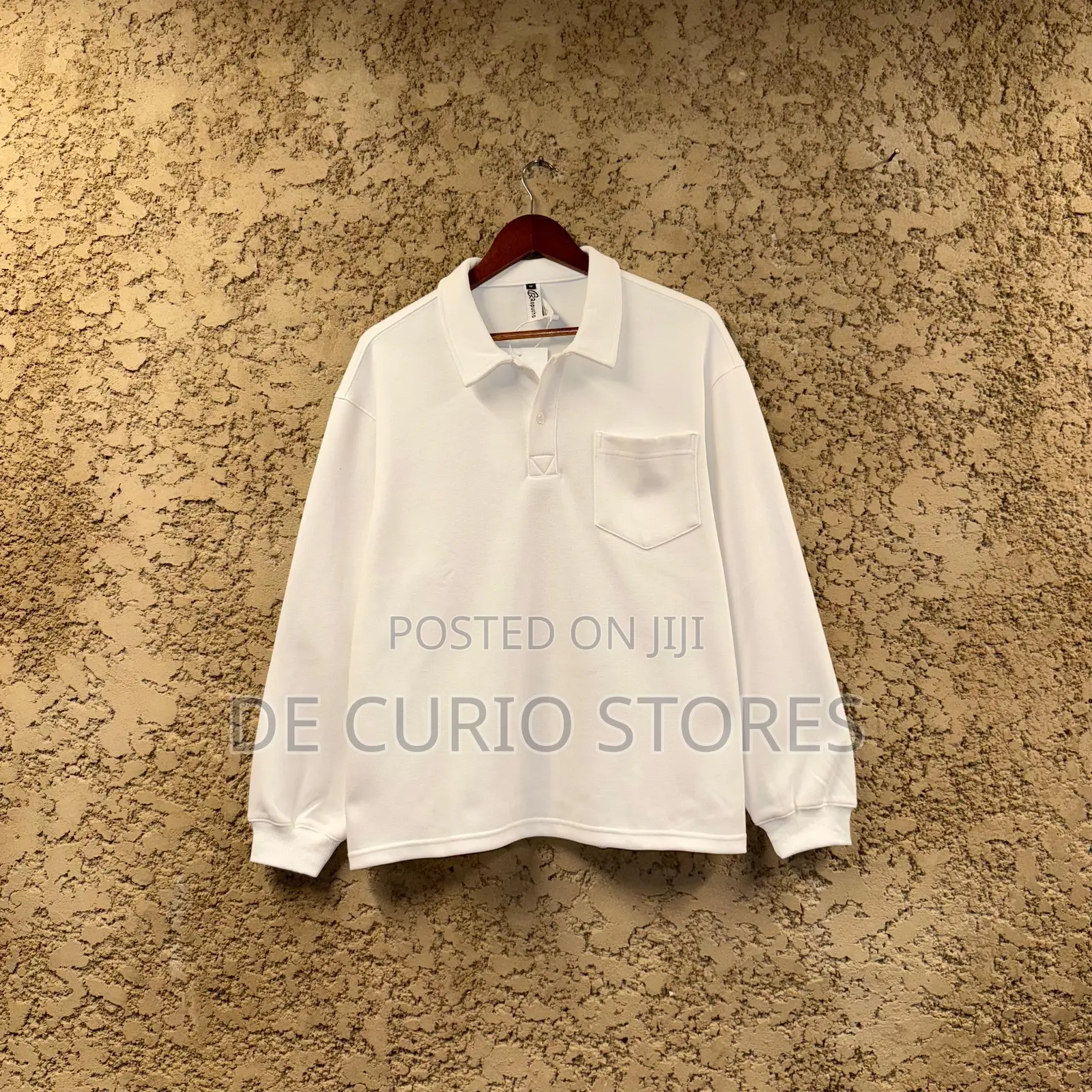 Plain Polo Long-Sleeve