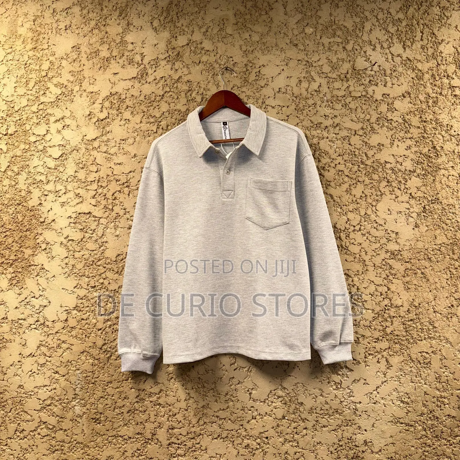 Plain Polo Long-Sleeve