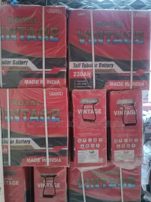 Vintage Tubular Batteries 230a