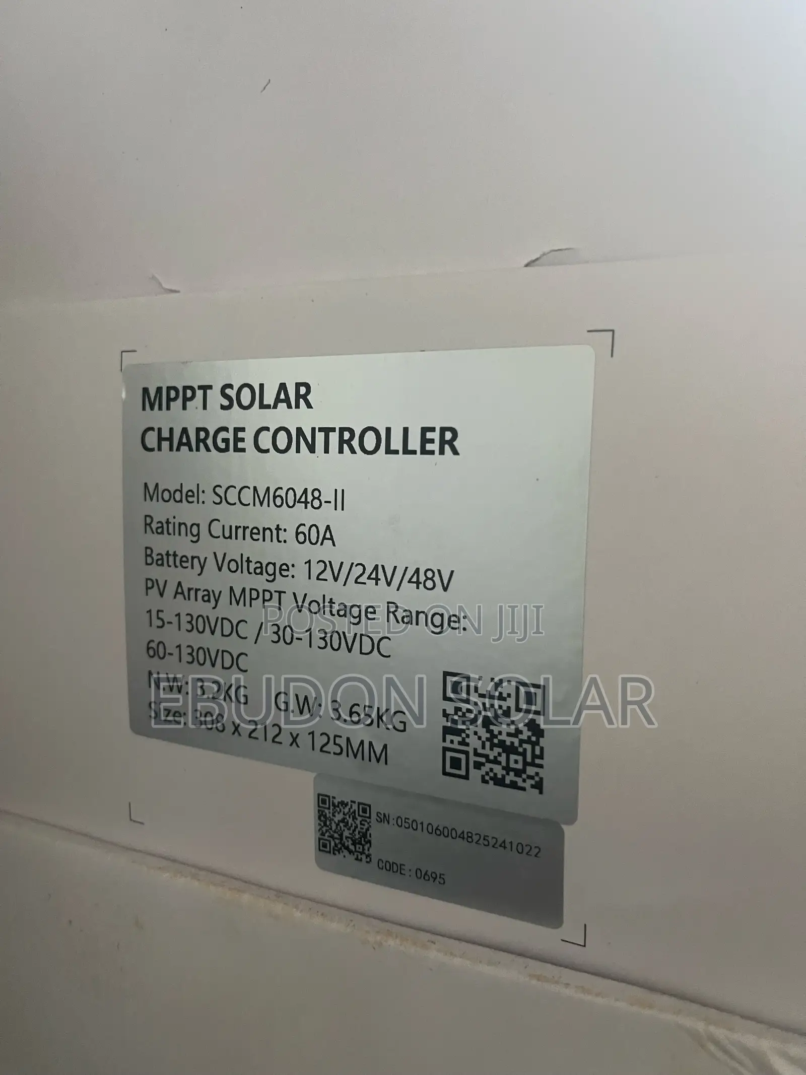 Solar Charger Controller 60a
