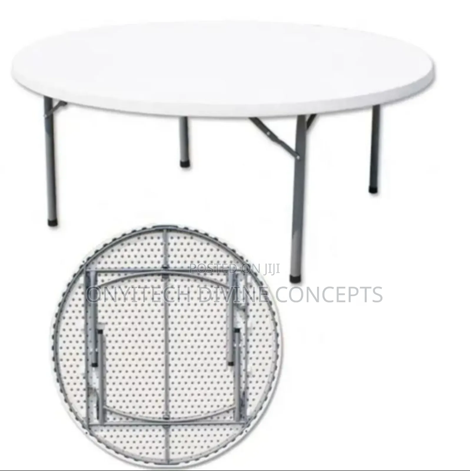 Round Collapsible Event Table