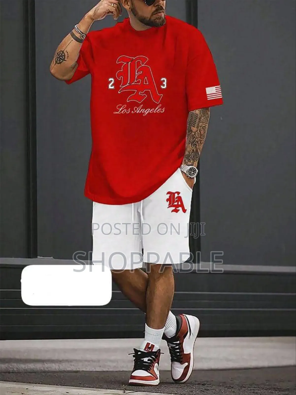 A Men's Up and Down Short