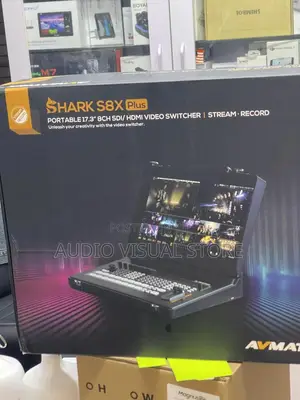 Avmatrix Shark S8x Plus 8-Channel Sdi/Hdmi Video Mixer