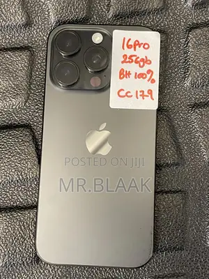 Apple iPhone 16 Pro 256 GB Black
