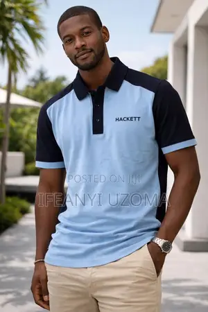 Classic Men Collar Tshirt