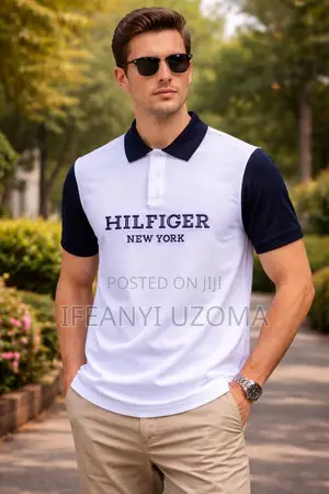 Classic Men Collar Tshirt