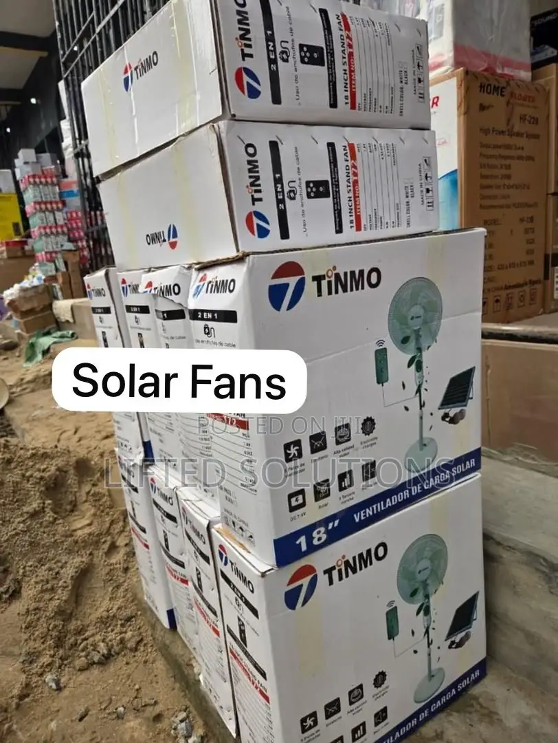 Solar Fan With Remote