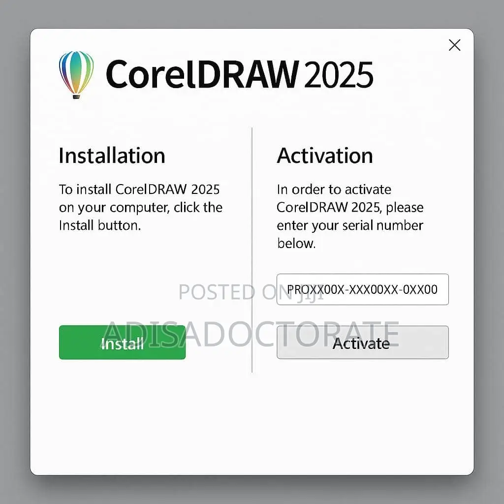 Coredraw 2025 Product Key Genuine and Permanent