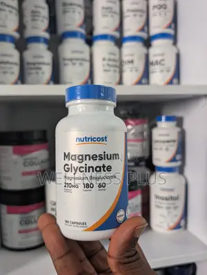 Magnesium Glycinate 210mg – Sleep Stress Support 180 Caps