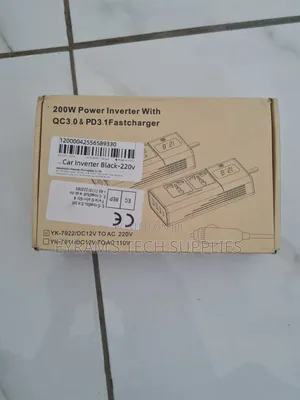 200w Car Power Inverter Usb a Type-C Sockets Power