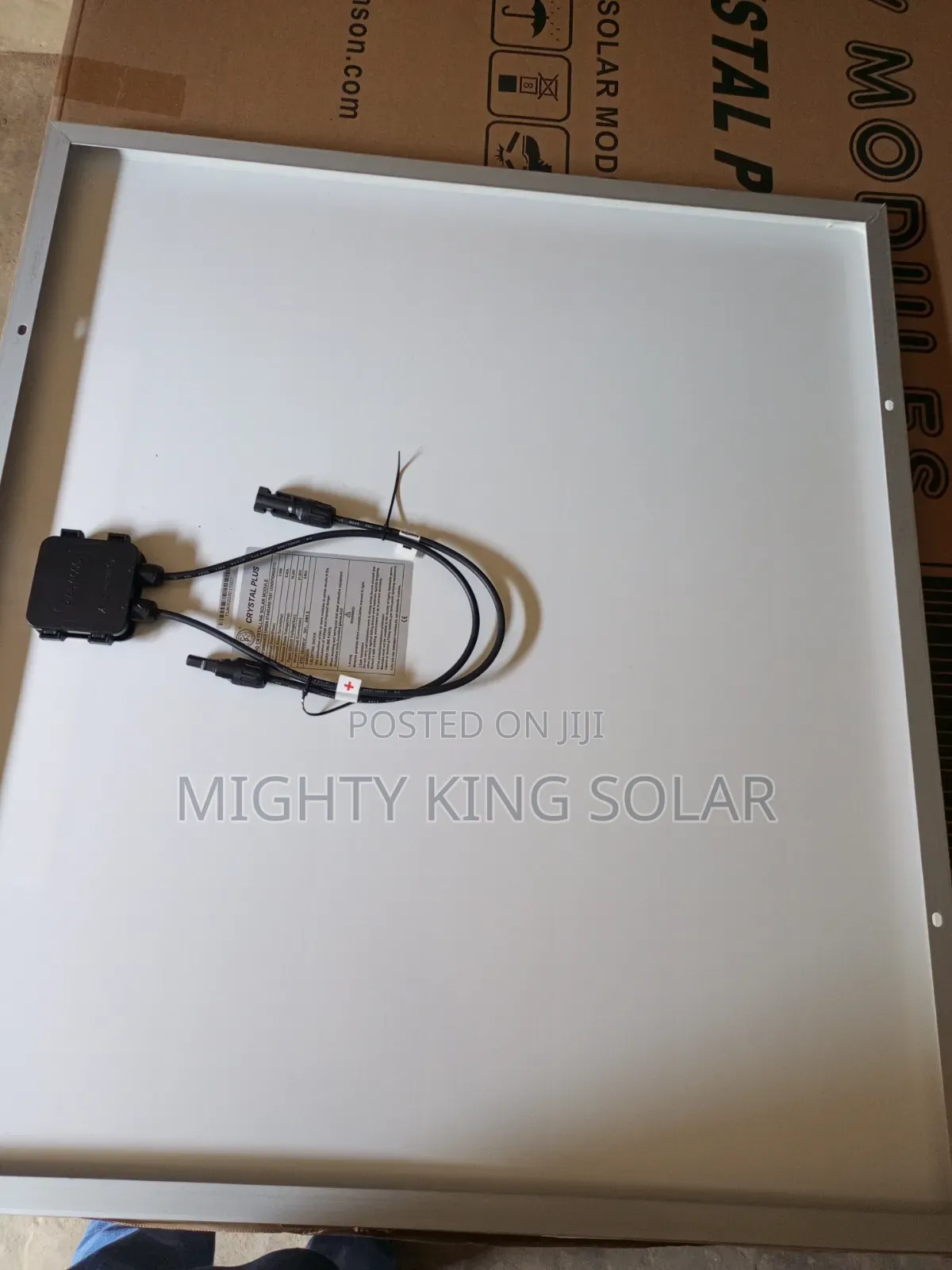 110w Crystal Plus 18.24v Panel