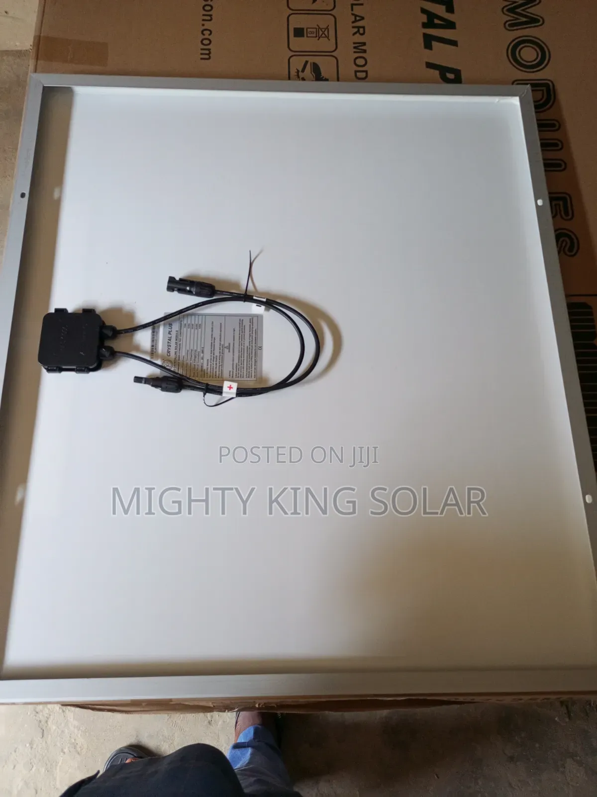 110w Crystal Plus 18.24v Panel