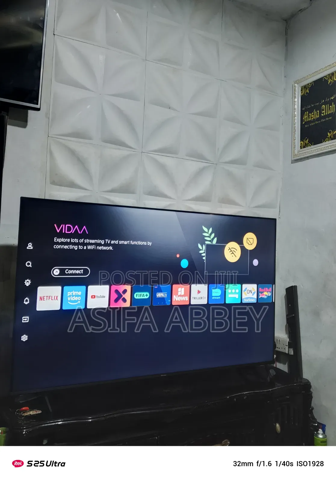 Hisense 65 Inches Vida Smart Tv